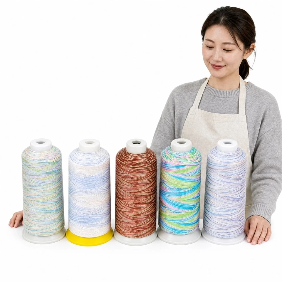 Variegated Acrylic Embroidery Thread